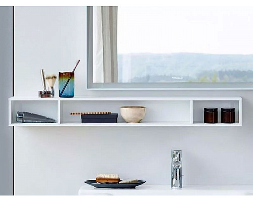 Заказать Полка Duravit L-Cube 80 LC120002222 Белая в магазине сантехники Santeh-Crystal.ru