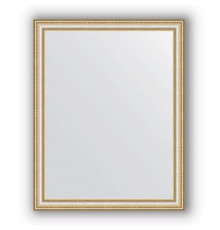 Зеркало Evoform Definite 95х75 Золотые бусы на серебре