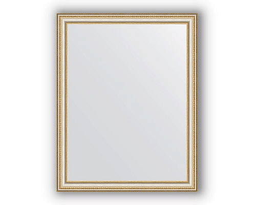 Купить Зеркало Evoform Definite 95х75 Золотые бусы на серебре в магазине сантехники Santeh-Crystal.ru