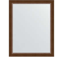 Зеркало Evoform Definite 96х76 BY 1044 в багетной раме - Орех 65 мм