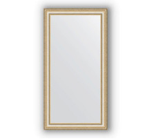 Зеркало Evoform Definite 105х55 Золотые бусы на серебре