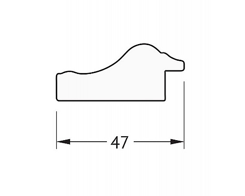 Приобрести Зеркало Evoform Definite 132х72 BY 1098 в багетной раме - Сусальное золото 47 мм в магазине сантехники Santeh-Crystal.ru
