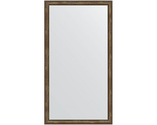 Приобрести Зеркало Evoform Definite 133х73 BY 1099 в багетной раме - Сухой тростник 51 мм в магазине сантехники Santeh-Crystal.ru