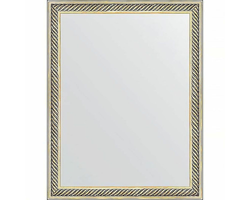 Купить Зеркало Evoform Definite 45х35 BY 1327 в багетной раме - Витое золото 28 мм в магазине сантехники Santeh-Crystal.ru