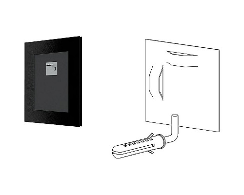 Купить Зеркало Evoform Definite 44х34 BY 1339 в багетной раме - Витая бронза 26 мм в магазине сантехники Santeh-Crystal.ru