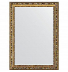 Зеркало Evoform Definite 74х54 BY 3039 в багетной раме - Виньетка состаренное золото 56 мм