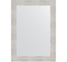 Зеркало Evoform Definite 76х56 BY 3048 в багетной раме - Серебряный дождь 70 мм