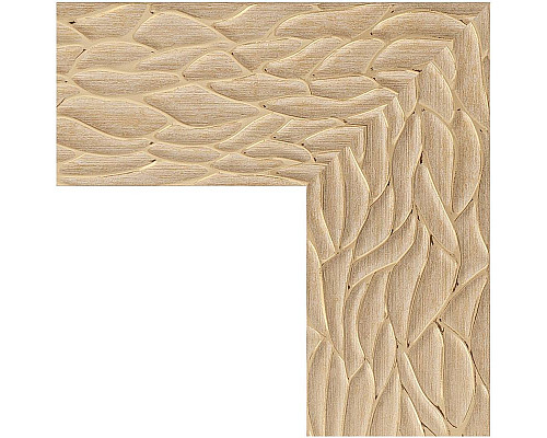 Купить Зеркало Evoform Definite 80х60 BY 3053 в багетной раме - Золотые дюны 90 мм в магазине сантехники Santeh-Crystal.ru