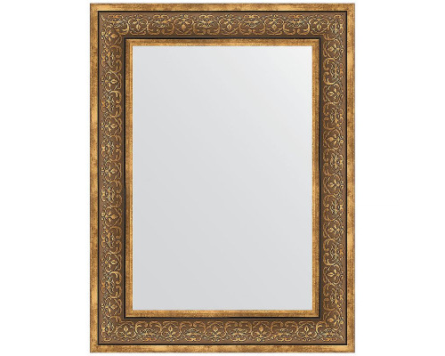 Заказать Зеркало Evoform Definite 83х63 BY 3063 в багетной раме - Вензель бронзовый 101 мм в магазине сантехники Santeh-Crystal.ru