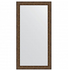 Зеркало Evoform Definite 104х54 BY 3073 в багетной раме - Виньетка состаренная бронза 56 мм