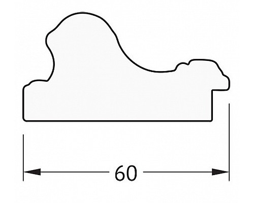 Приобрести Зеркало Evoform Definite 105х55 BY 3075 в багетной раме - Бронзовые бусы на дереве 60 мм в магазине сантехники Santeh-Crystal.ru