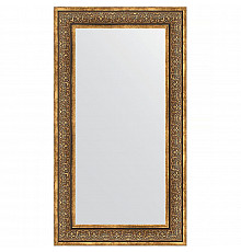 Зеркало Evoform Definite 113х63 BY 3095 в багетной раме - Вензель бронзовый 101 мм