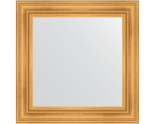 Приобрести Зеркало Evoform Definite 72х72 BY 3155 в багетной раме - Травленое золото 99 мм в магазине сантехники Santeh-Crystal.ru