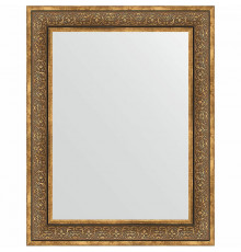 Зеркало Evoform Definite 93х73 BY 3191 в багетной раме - Вензель бронзовый 101 мм