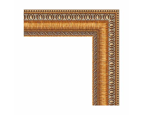 Купить Зеркало Evoform Definite 115х65 BY 3202 в багетной раме - Золотые бусы на бронзе 60 мм в магазине сантехники Santeh-Crystal.ru