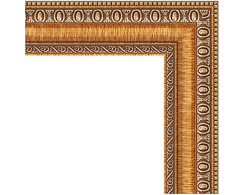 Приобрести Зеркало Evoform Definite 75х75 BY 3234 в багетной раме - Золотые бусы на бронзе 60 мм в магазине сантехники Santeh-Crystal.ru