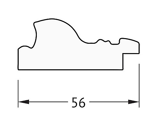 Заказать Зеркало Evoform Definite 74х74 BY 3231 в багетной раме - Виньетка состаренное золото 56 мм в магазине сантехники Santeh-Crystal.ru