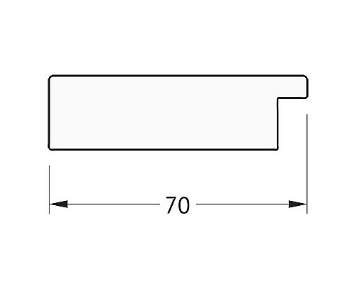 Купить Зеркало Evoform Definite 136х76 BY 3304 в багетной раме - Серебряный дождь 70 мм в магазине сантехники Santeh-Crystal.ru