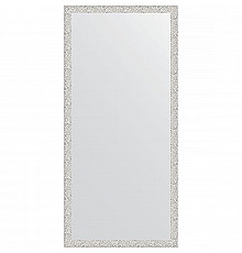 Зеркало Evoform Definite 151х71 BY 3322 в багетной раме - Чеканка белая 46 мм