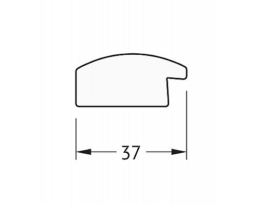 Заказать Зеркало Evoform Definite 130х70 BY 0749 в багетной раме - Клен 37 мм в магазине сантехники Santeh-Crystal.ru