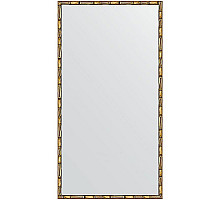 Зеркало Evoform Definite 127х67 BY 0746 в багетной раме - Золотой бамбук 24 мм