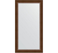 Зеркало Evoform Definite 106х56 BY 1059 в багетной раме - Орех 65 мм