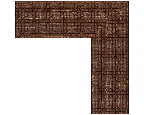 Купить Зеркало Evoform Definite 116х66 BY 3209 в багетной раме - Мозаика античная медь 70 мм в магазине сантехники Santeh-Crystal.ru