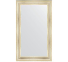 Зеркало Evoform Definite 122х72 BY 3220 в багетной раме - Травленое серебро 99 мм