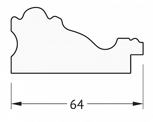 Заказать Зеркало Evoform Definite 105х55 BY 3079 в багетной раме - Версаль бронза 64 мм в магазине сантехники Santeh-Crystal.ru
