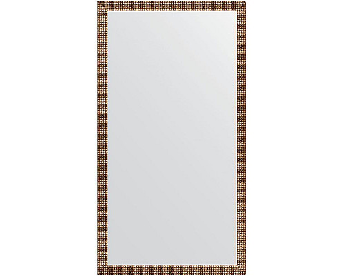 Приобрести Зеркало Evoform Definite 131х71 BY 3291 в багетной раме - Мозаика медь 46 мм в магазине сантехники Santeh-Crystal.ru