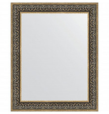 Зеркало Evoform Definite 103х83 BY 3288 в багетной раме - Вензель серебряный 101 мм