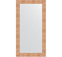 Зеркало Evoform Definite 106х56 BY 3082 в багетной раме - Соты медь 70 мм