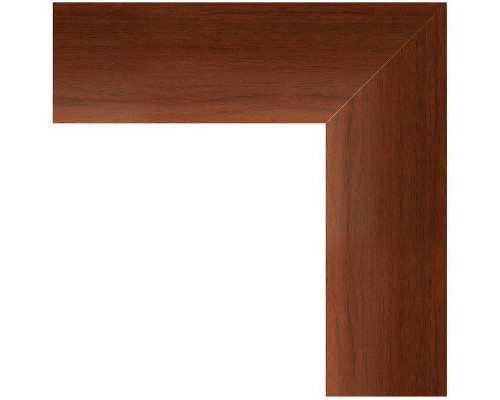 Заказать Зеркало Evoform Definite 136х76 BY 1104 в багетной раме - Орех 65 мм в магазине сантехники Santeh-Crystal.ru