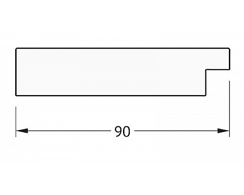 Заказать Зеркало Evoform Definite 100х80 BY 3280 в багетной раме - Бронзовая лава 90 мм в магазине сантехники Santeh-Crystal.ru