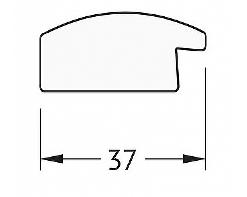 Приобрести Зеркало Evoform Definite 140х50 BY 0714 в багетной раме - Бук 37 мм в магазине сантехники Santeh-Crystal.ru