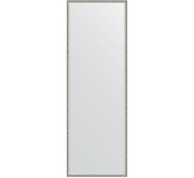 Зеркало Evoform Definite 138х48 BY 0708 в багетной раме - Витое серебро 28 мм