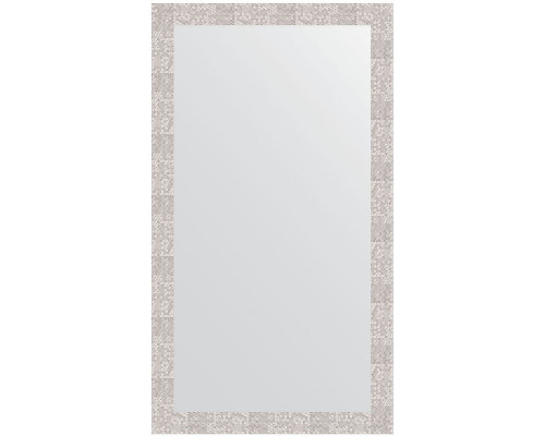 Приобрести Зеркало Evoform Definite 136х76 BY 3307 в багетной раме - Соты алюминий 70 мм в магазине сантехники Santeh-Crystal.ru