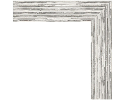 Приобрести Зеркало Evoform Definite 141х51 BY 3101 в багетной раме - Серебряный дождь 46 мм в магазине сантехники Santeh-Crystal.ru