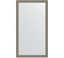 Зеркало Evoform Definite 134х74 BY 3296 в багетной раме - Виньетка состаренное серебро 56 мм