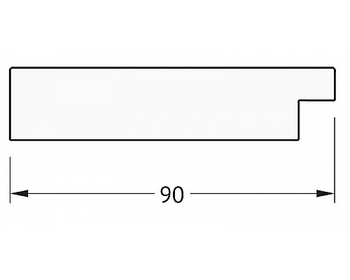 Заказать Зеркало Evoform Definite 140х80 BY 3313 в багетной раме - Волна хром 90 мм в магазине сантехники Santeh-Crystal.ru