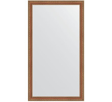 Зеркало Evoform Definite 135х75 BY 3299 в багетной раме - Бронзовые бусы на дереве 60 мм