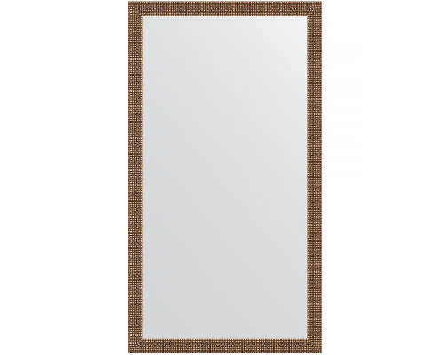 Приобрести Зеркало Evoform Definite 111х61 BY 3195 в багетной раме - Мозаика медь 46 мм в магазине сантехники Santeh-Crystal.ru