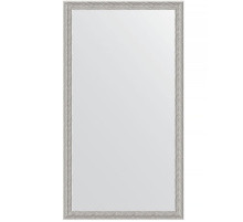 Зеркало Evoform Definite 111х61 BY 3198 в багетной раме - Волна алюминий 46 мм