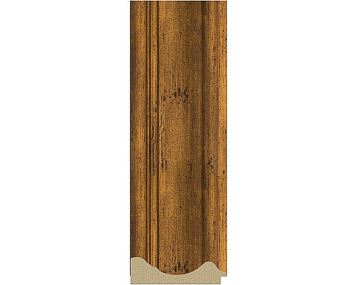 Купить Зеркало Evoform Definite 152х62 BY 3125 в багетной раме - Травленая бронза 99 мм в магазине сантехники Santeh-Crystal.ru