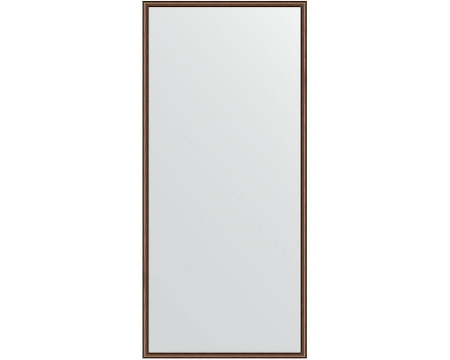 Приобрести Зеркало Evoform Definite 148х68 BY 0757 в багетной раме - Орех 22 мм в магазине сантехники Santeh-Crystal.ru