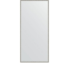 Зеркало Evoform Definite 148х68 BY 0759 в багетной раме - Витое серебро 28 мм
