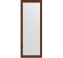 Зеркало Evoform Definite 146х56 BY 1074 в багетной раме - Орех 65 мм