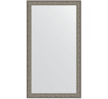 Зеркало Evoform Definite 114х64 BY 3200 в багетной раме - Виньетка состаренное серебро 56 мм