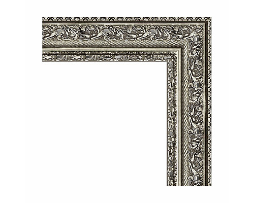 Заказать Зеркало Evoform Definite 114х64 BY 3200 в багетной раме - Виньетка состаренное серебро 56 мм в магазине сантехники Santeh-Crystal.ru
