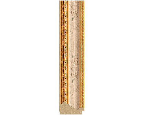 Приобрести Зеркало Evoform Definite 145х55 BY 3109 в багетной раме - Версаль кракелюр 64 мм в магазине сантехники Santeh-Crystal.ru